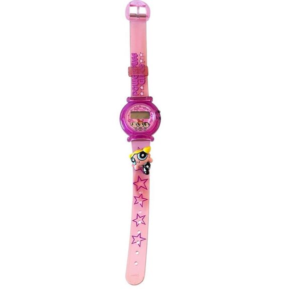 Vintage 2001 Cartoon Network Power Puff Girls Watch - Picture 1 of 7